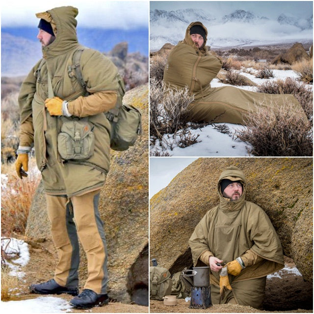 HELIKON-TEX（ヘリコンテックス）SWAGMAN ROLL SLEEPING BAG [多目的スリーピングバッグ][寝袋][シュラフ][ポンチョライナー][2色]【中田商店】