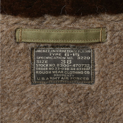 BUZZ RICKSON'S B-15A (MOD.) "REED PRODUCTS, INC." Flight Jacket [BR15131]