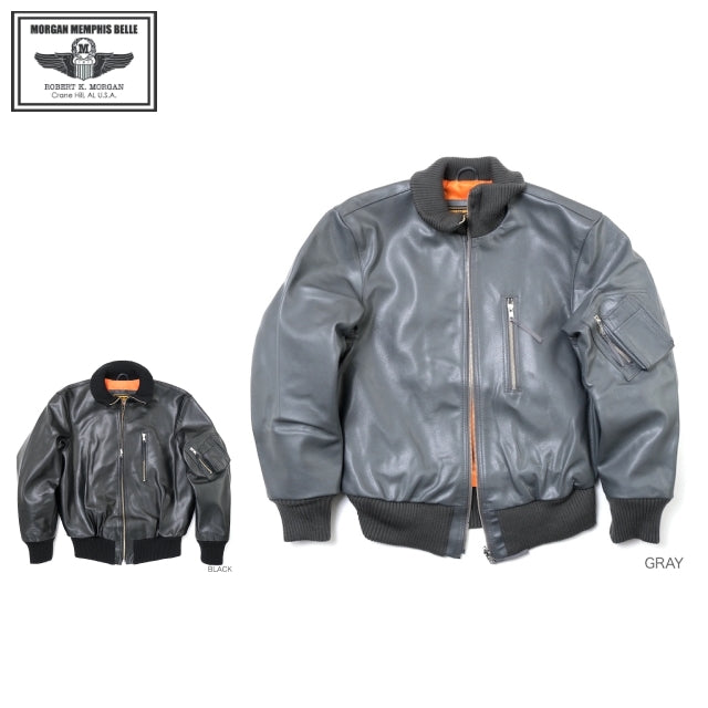 MORGAN MEMPHIS BELLE（モーガン メンフィスベル）ドイツ空軍タイプ レザー製フライトジャケット