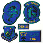 Military Patch（ミリタリーパッチ）36th FIGHTER SQUADRON 5枚セット [フック付き]【レターパックプラス対応】【レターパックライト対応】