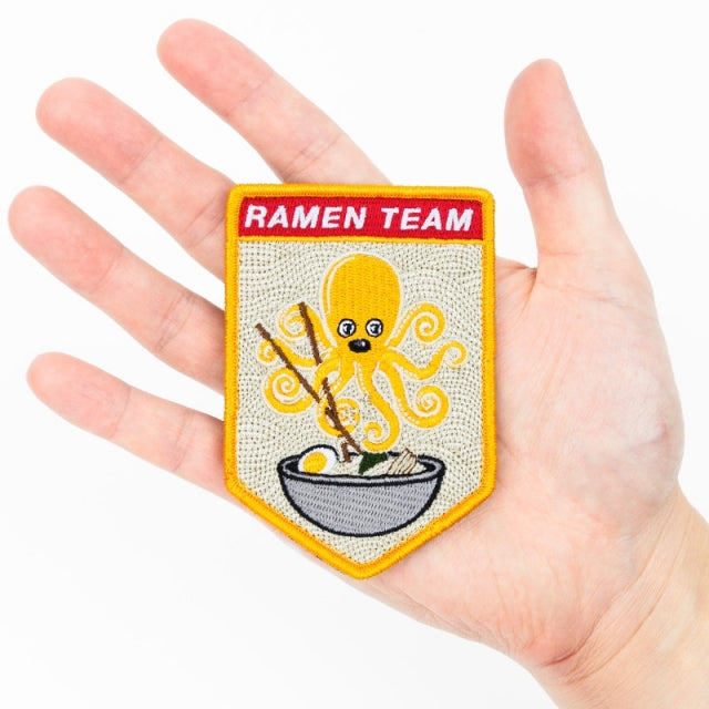 PROMETHEUS DESIGN WERX SPD Ramen Team 2024 Morale Patch [with hook] [Letter Pack Plus compatible] [Letter Pack Light compatible]