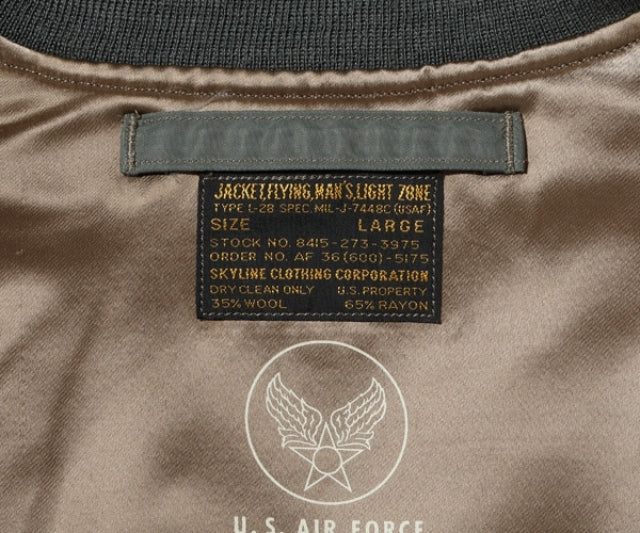 BUZZ RICKSON'S （バズリクソン）Type L-2B “SKYLINE CLOTHING CORPORATION” [BR14870]