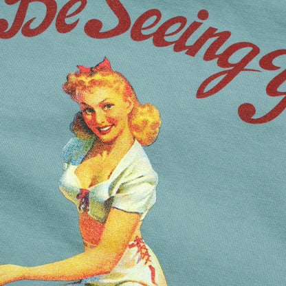 BUZZ RICKSON'S（バズリクソン） S/S T-SHIRT "I'LL BE SEEIHG YOU" Tシャツ [BR79502]【レターパックプラス対応】