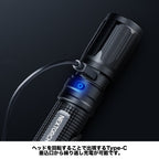 NEXTORCH E52C Flashlight [Rechargeable flashlight] [21700 lithium ion battery]