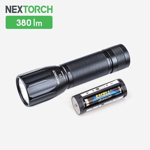NEXTORCH C3 Flashlight [Flashlight using 3 AAA batteries] [Letter Pack Plus compatible]