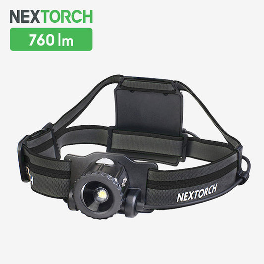NEXTORCH（ネクストーチ）MyStar V2.0 LEDヘッドランプ [充電式 広角集光調整 4モード LED ヘッドライト]