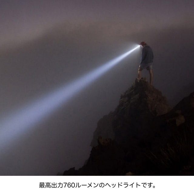 NEXTORCH MyStar V2.0 LED headlamp [Rechargeable wide-angle light focusing adjustment 4 modes LED headlight]