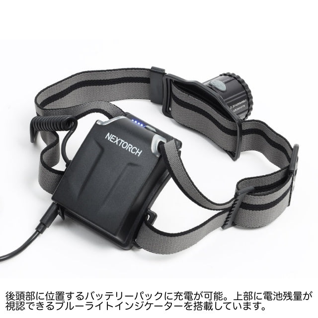 NEXTORCH MyStar V2.0 LED headlamp [Rechargeable wide-angle light focusing adjustment 4 modes LED headlight]
