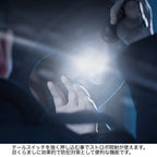 NEXTORCH TA30C Flashlight [3-stage dimming + strobe lighting flashlight] [2 CR123Ax / 18650 lithium-ion batteries can be used]