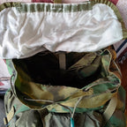 【店頭販売のみ】US（米軍放出品）LC-2 ALICE Pack Woodland アリスパック Medium ショルダーストラップ無し [中古品]