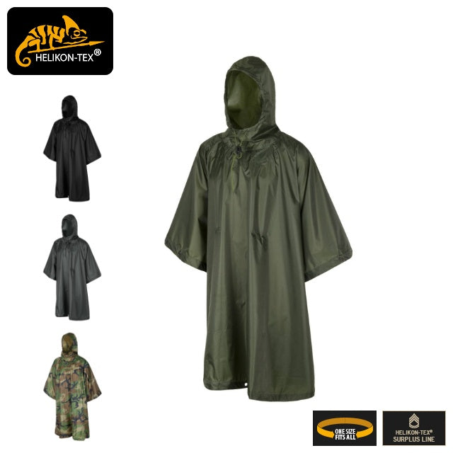 HELIKON-TEX Poncho US Model [4 colors] [Poncho US Model] [Nakada Shoten] [Letter Pack Plus compatible]