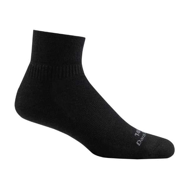 DARNTOUGH TACTICAL（ダーンタフ タクティカル）[T4093]  Tactical 1/4 Lightweight [Black][タクティカル 1/4ソック ライトウェイト]【レターパックプラス対応】【レターパックライト対応】
