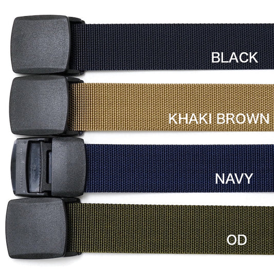 YKK plastic buckle BDU belt [Letter Pack Plus compatible]