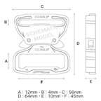 US (US military release product) Litter Strap [Litter Strap] [Nylon Web Belt] [Cobra Buckle 45mm] [Utility Strap] OD [Letter Pack Plus compatible]