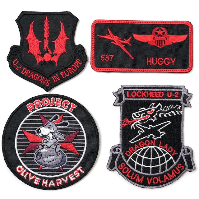 Military Patch（ミリタリーパッチ）99TH RECONNAISSANCE SQUADRON 4枚セット [フック付き]【レターパックプラス対応】【レターパックライト対応】