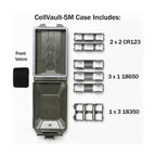THYRM CellVault-5M Modular Battery Storage [Multicam 3 colors] CellVault 5M battery storage waterproof battery &amp; gear case [Letter Pack Plus compatible]