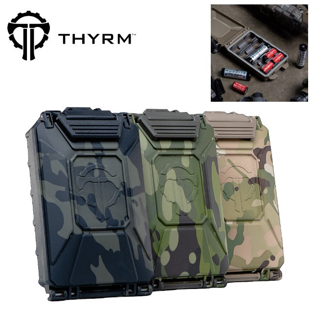 THYRM CellVault-5M Modular Battery Storage [Multicam 3 colors] CellVault 5M battery storage waterproof battery &amp; gear case [Letter Pack Plus compatible]