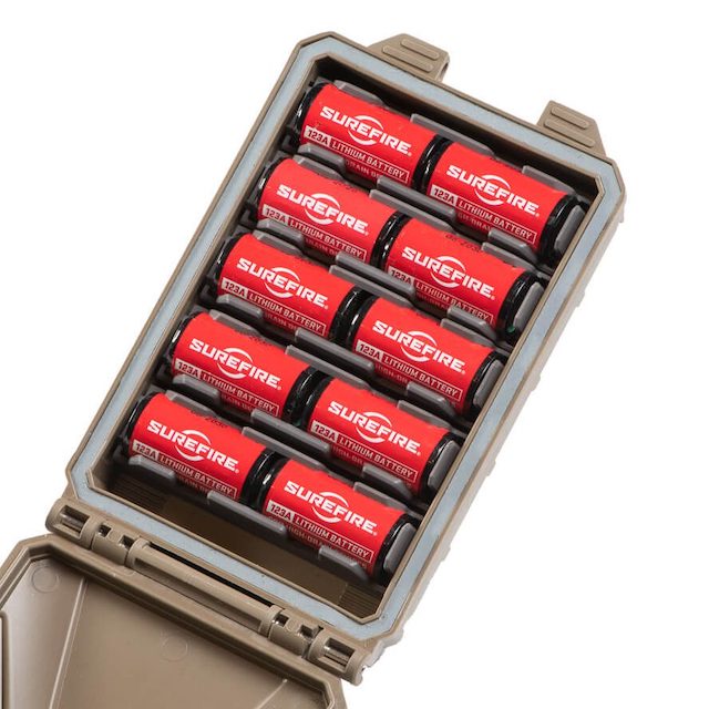 THYRM Modular Insert Pak for CellVault-5M Set of 4 Inserts for CellVault 5M [Set of 4 Compatible with CR123/AAA batteries, etc. 5MAcc002] [Compatible with Letter Pack Plus]