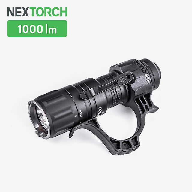 NEXTORCH TA20 Flashlight [3-stage dimming + strobe lighting flashlight] [1 CR123Ax / 16340 lithium-ion battery available]