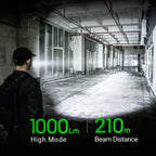 NEXTORCH TA20 Flashlight [3-stage dimming + strobe lighting flashlight] [1 CR123Ax / 16340 lithium-ion battery available]