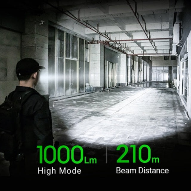 NEXTORCH TA20 Flashlight [3-stage dimming + strobe lighting flashlight] [1 CR123Ax / 16340 lithium-ion battery available]
