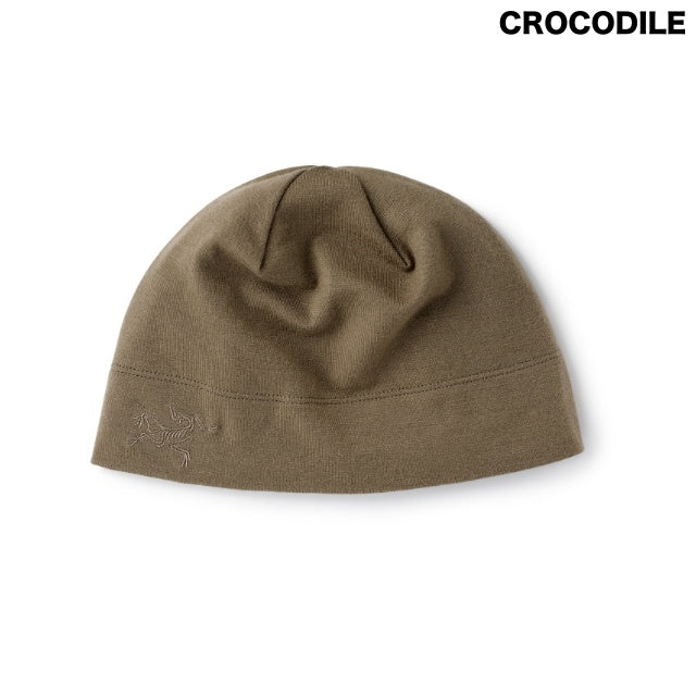 ARC'TERYX LEAF（アークテリクス リーフ）Cold WX Beanie AR Wool [Black][Crocodile][ビーニー]【官公庁職員のみ販売（一般購入不可）】【レターパックプラス対応】【レターパックライト対応】