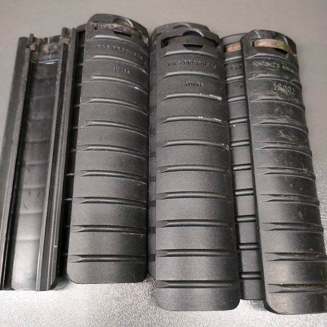 [Store sales only] US (U.S. military surplus) 9Rib Rail Cover Black [9 rib rail cover] [Used]