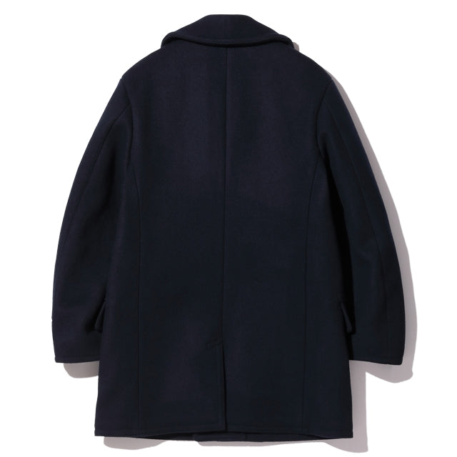 BUZZ RICKSON'S（バズリクソン） Type PEA-COAT “LONG MODEL WOOL LINING NAVAL CLOTHING FACTORY” 36oz. ウール メルトン [BR14146]