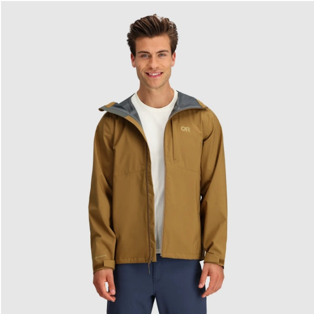 【クリアランスSALE】Outdoor Research（アウトドアリサーチ）Men's Dryline Rain Jacket [2色] M's ドライラインレインジャケット