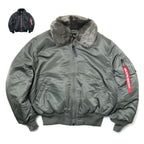 ALPHA（アルファ）TYPE B-15 フライトジャケット [TA0215-159][CORE V.GRAY][BLACK]