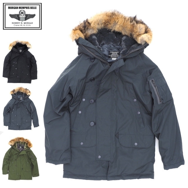 MORGAN MEMPHIS BELLE（モーガン メンフィスベル）TYPE N-3B マイクロファイバー [3色]【中田商店】