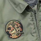 Military Patch RED FLAG ALASKA 2024 25FS [2 Colors] [With Hook] [Compatible with Letter Pack Plus and Letter Pack Light]