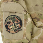 Military Patch RED FLAG ALASKA 2024 25FS [2 Colors] [With Hook] [Compatible with Letter Pack Plus and Letter Pack Light]