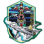 Military Patch（ミリタリーパッチ）FIENDS IN ALASKA WILD WEASEL パッチ 3枚セット [フック付き]【レターパックプラス対応】【レターパックライト対応】