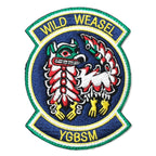 Military Patch（ミリタリーパッチ）FIENDS IN ALASKA WILD WEASEL パッチ 3枚セット [フック付き]【レターパックプラス対応】【レターパックライト対応】