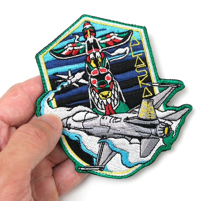 Military Patch FIENDS IN ALASKA WILD WEASEL Patch Set of 3 [With hook] [Letter Pack Plus compatible] [Letter Pack Light compatible]