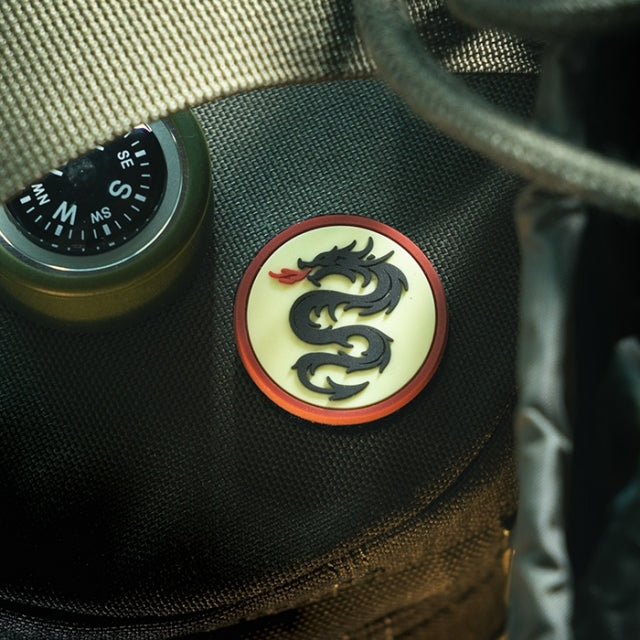 PROMETHEUS DESIGN WERX PDW Never Say Die v9 Morale Patch [with hook] [Compatible with Letter Pack Plus] [Compatible with Letter Pack Lite]