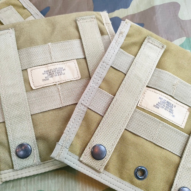 店頭販売のみ】US（米軍放出品）SFLCS ADMIN POUCH [Khaki] アドミン