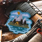 PROMETHEUS DESIGN WERX (プロメテウスデザインワークス)  PDW Summer Campsite 2025 Morale Patch [フック付き]【レターパックプラス対応】【レターパックライト対応】