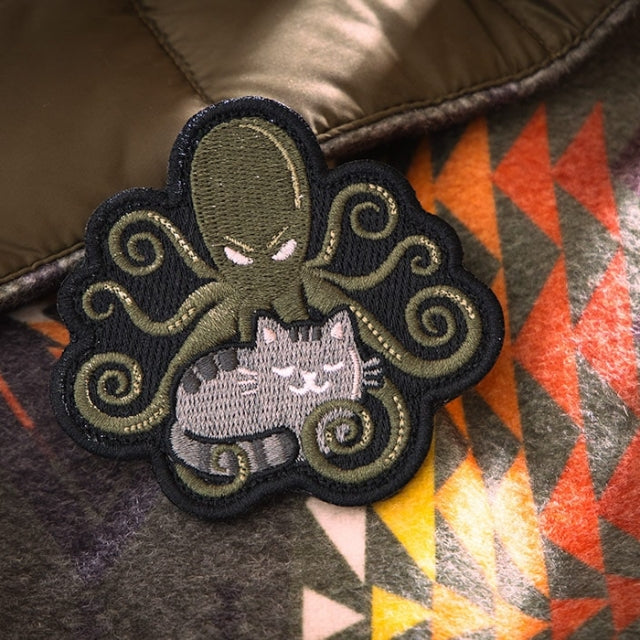 PROMETHEUS DESIGN WERX (プロメテウスデザインワークス)  SPD Kraken Kitteh Morale Patch [フック付き]【レターパックプラス対応】【レターパックライト対応】