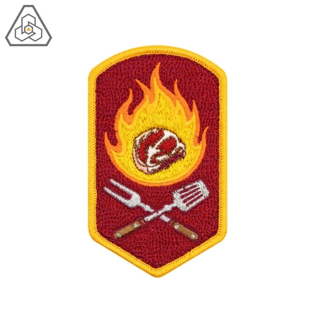 PROMETHEUS DESIGN WERX (プロメテウスデザインワークス)  PDW Grill Master Morale Patch [フック付き]【レターパックプラス対応】【レターパックライト対応】