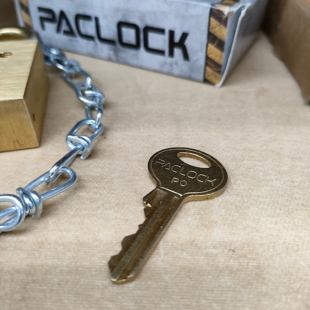 店頭販売のみ】US（米軍放出品）PACLOCK フットロック Padlock Set [南京錠][未使用品] – キャプテントム