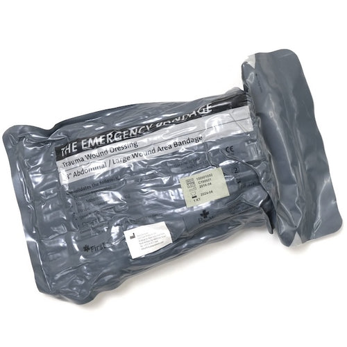 US（米軍放出品）Trauma Wound Dressing 8" Abdominal Large Wound Area Bandage 【レターパックプラス対応】