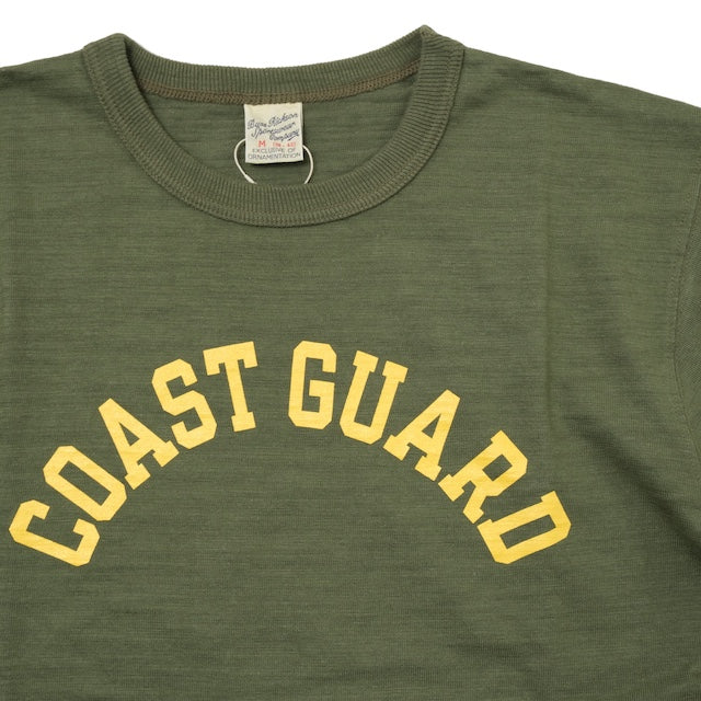 BUZZ RICKSON'S（バズリクソン）SLUB YARN T-SHIRT COAST GUARD Tシャツ [BR79567]【レターパックプラス対応】