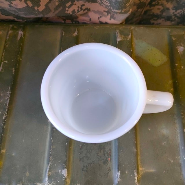 【店頭販売のみ】US Surplus（US サープラス） Pyrex パイレックス US ARMY グリーンバンド マグカップ[食器][中古品]