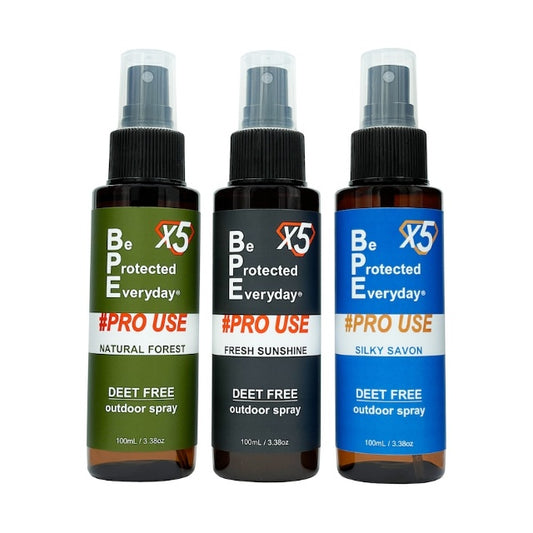 BUG PROTECTOR BPE Fabric Spray Pro Youth X5 [Insect Repellent Spray] [100ml]