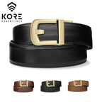 Kore Essentials LEATHER GUN BELT 1.5" X8 BRASS BUCKLE [Leather][Gun belt 1.5 inch width][X8 brass buckle][4 types]