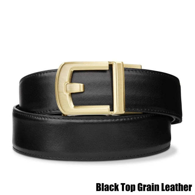 Kore Essentials LEATHER GUN BELT 1.5" X8 BRASS BUCKLE [Leather][Gun belt 1.5 inch width][X8 brass buckle][4 types]