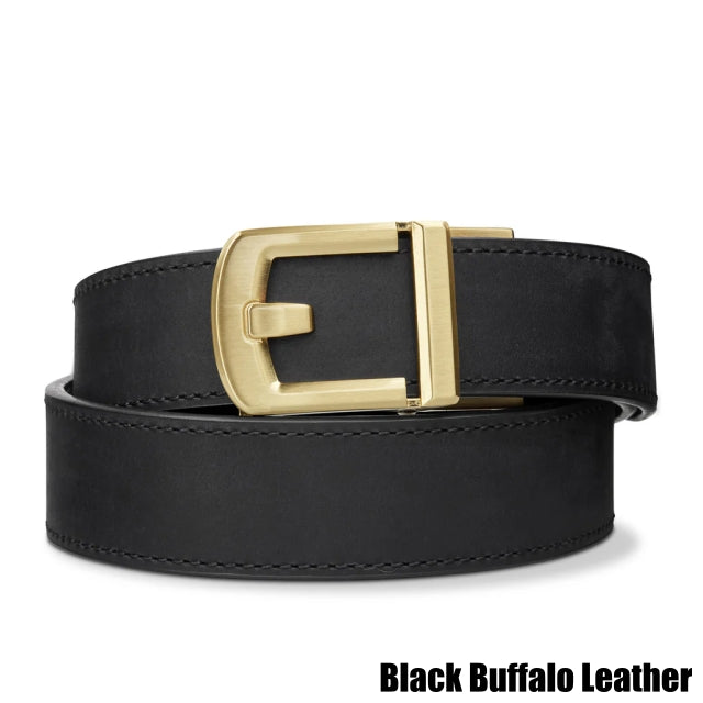 Kore Essentials LEATHER GUN BELT 1.5" X8 BRASS BUCKLE [Leather][Gun belt 1.5 inch width][X8 brass buckle][4 types]