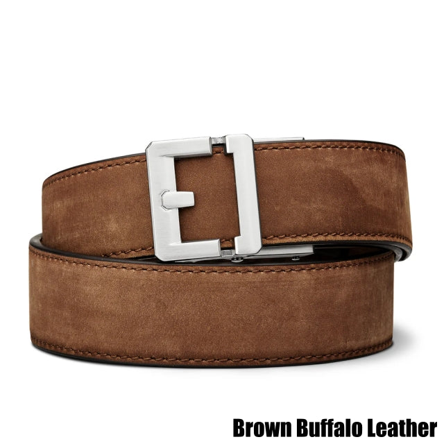 Kore Essentials LEATHER GUN BELT 1.5" X9 NICKEL BUCKLE [Leather][Gun belt 1.5 inch width][X9 nickel buckle][4 types]